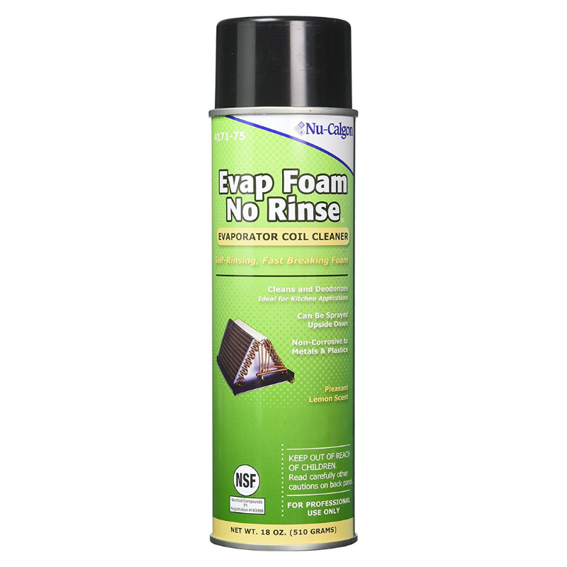 Cleaner for AC unit or furnace coils that protects AC coil, preventing HVAC repair and improving air quality 4171-75
