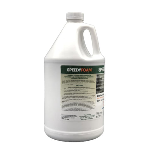 Image of SpeedClean SpeedyFoam Liquid Condenser Cleaner 1 Gallon - coil cleaners